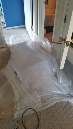 Heat Drying Residential Floor After Water Damage in Houston, TX (5)
