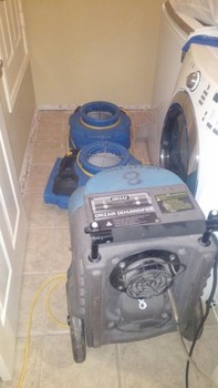 Water Heater Leak in Grey Forest and Dry Out by Complete Clean Restoration